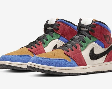 Men's Air Jordan 1 Fearless Blue The Great Shoes
