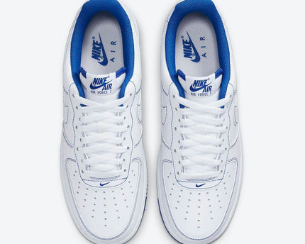 Men's Air Force 1 Low With Game Royal Stitching Shoes