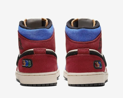 Men's Air Jordan 1 Fearless Blue The Great Shoes