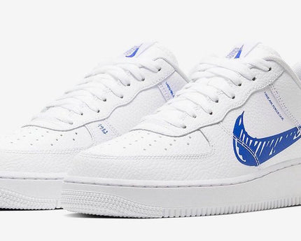 Men's Air Force 1 Low Sketch Pack Blue Shoes