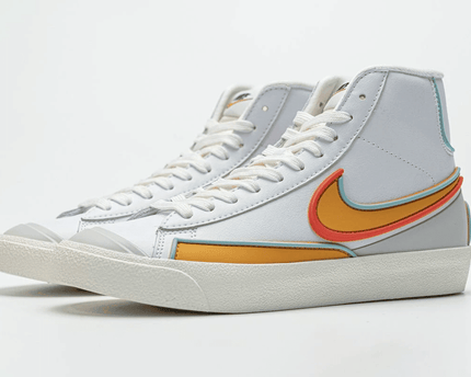 Men's Blazer Mid 77 Aurora Orange Shoes