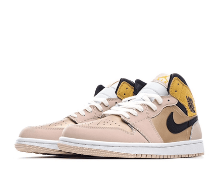 Men's Air Jordan 1 Mid SE Particle Beige Shoes