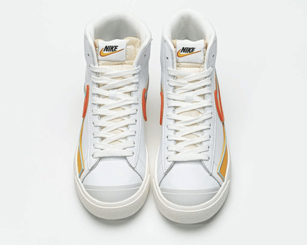 Men's Blazer Mid 77 Aurora Orange Shoes