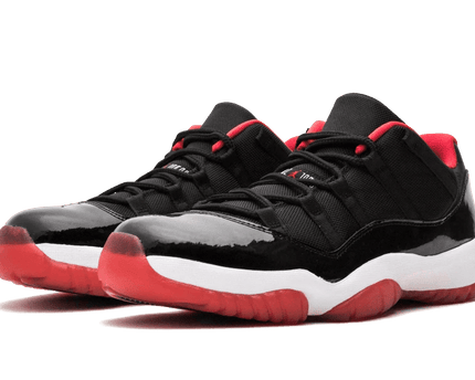 Men's Air Jordan 11 Bred Low Shoes