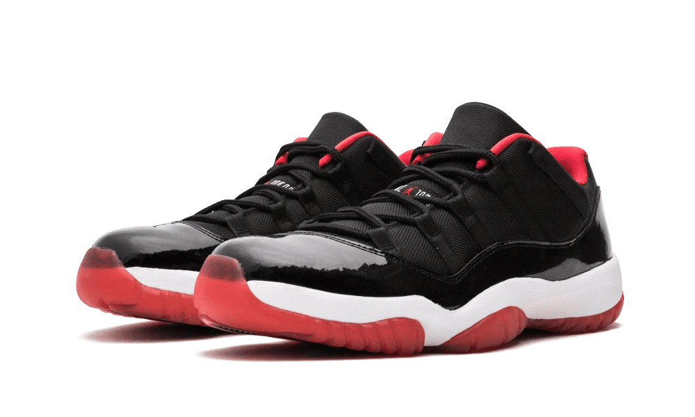 Men's Air Jordan 11 Bred Low Shoes