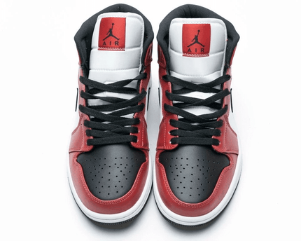 Men's Air Jordan 1 Mid Gym Red Shoes