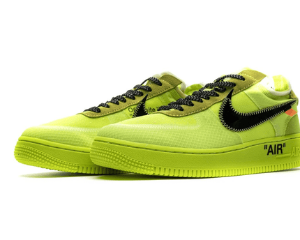 Men's Off White x Air Force 1 Low Volt Shoes