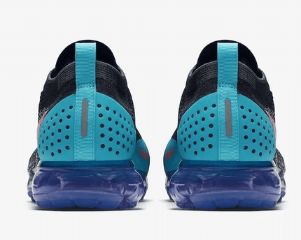 Men's Vapormax 2.0 Flyknit Black Hot Punch Shoes