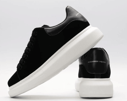 Men's Alexander MCQueen Oversized Sole Leather Sneakers Shoes V1