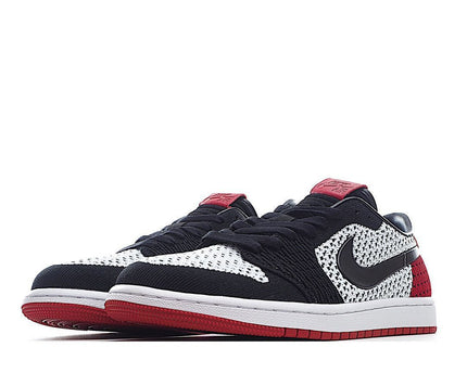 Men's Air Jordan 1 Low Flyknit Red Shoes