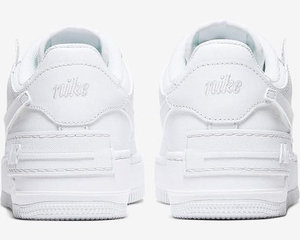 Men's Air Force 1 Shadow Low Triple White Shoes