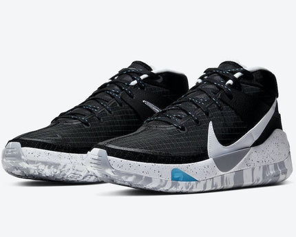 Men's KD 13 Black White Shoes
