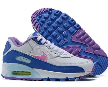 Men's Air Max 90 Blue Purple Shoes