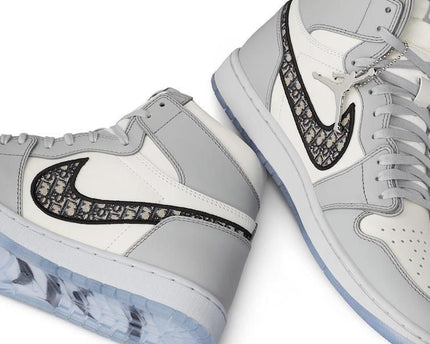 Men's Air Jordan 1 Retro High Dior Shoes