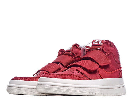 Men's Air Jordan 1 High Double Strap Red Shoes