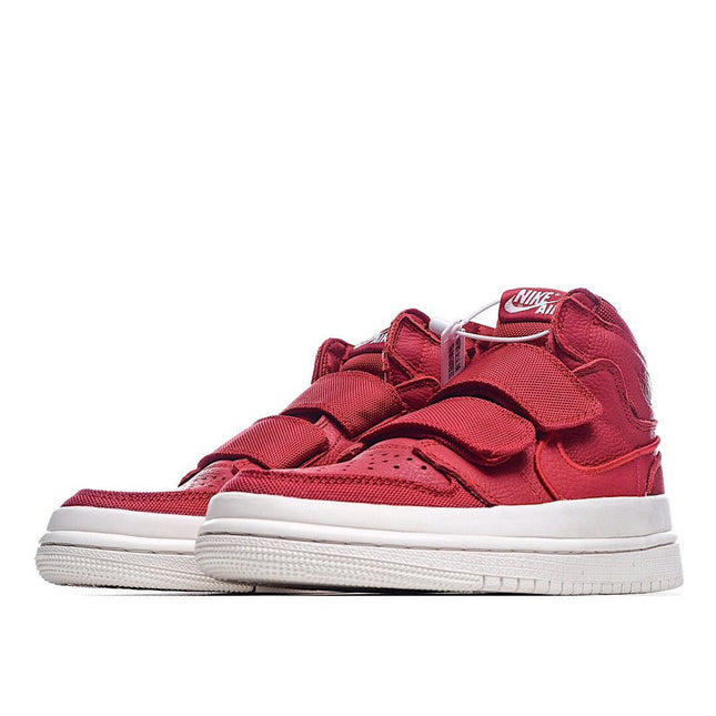 Men's Air Jordan 1 High Double Strap Red Shoes