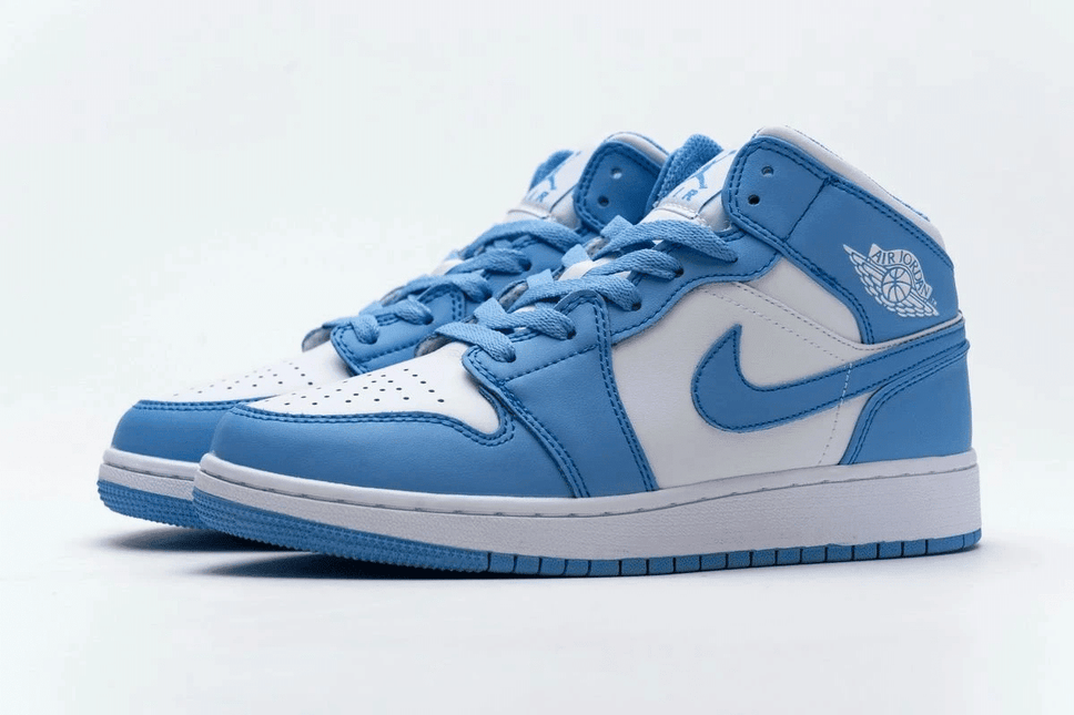 Men's Air Jordan 1 Mid UNC Shoes