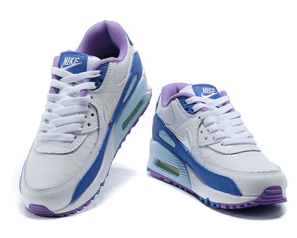 Men's Air Max 90 Blue Purple Shoes