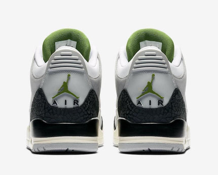 Men's Air Jordan 3 Retro Chlorophyll Shoes