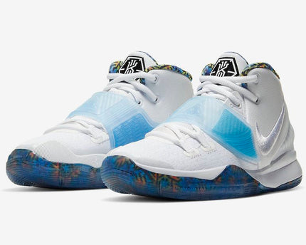 Men's Kyrie 6 White Sapphire Shoes