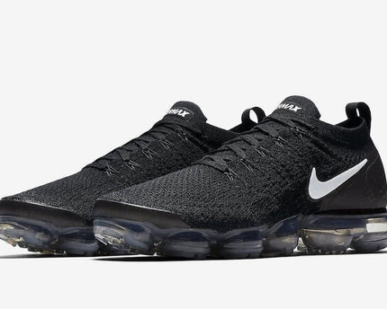 Men's Vapormax 2.0 Flyknit Black White Shoes