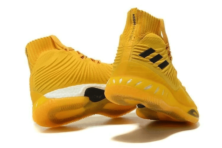Men's Crazy Explosive Primeknit Yellow Shoes