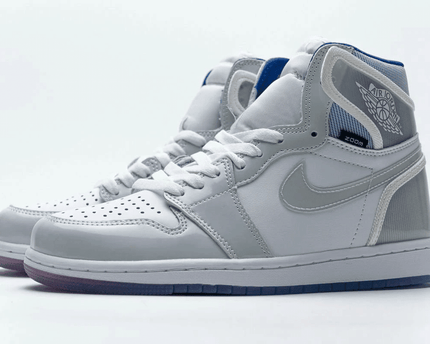 Men's Air Jordan 1 Zoom Racer Blue Shoes