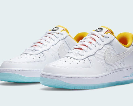 Men's Air Force 1 White Dark Sulfur Shoes