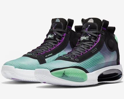 Men's Air Jordan 34 XXXIV Blue Void Shoes