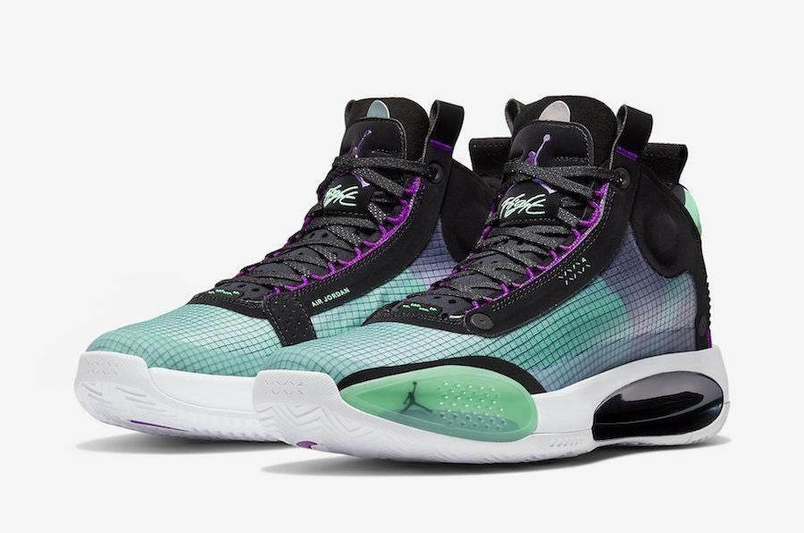 Men's Air Jordan 34 XXXIV Blue Void Shoes