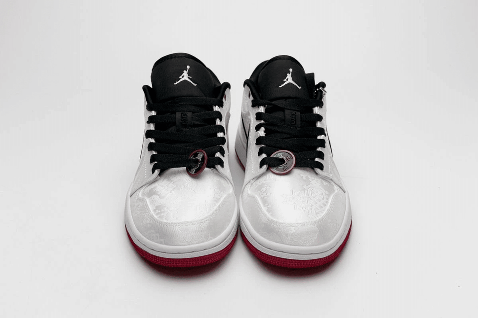 Men's Edison Chen x Air Jordan 1 Mid SE Fearless Shoes
