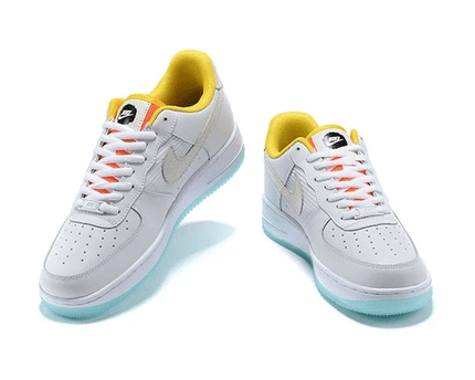 Men's Air Force 1 White Dark Sulfur Shoes
