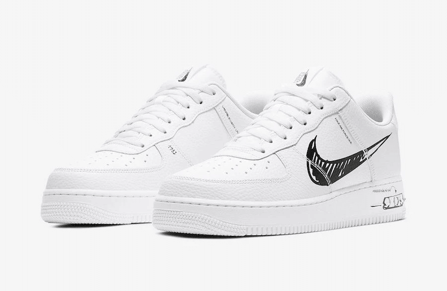 Men's Air Force 1 Low Sketch Pack Shoes