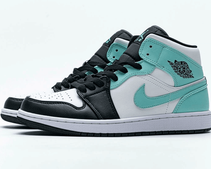 Men's Air Jordan 1 Mid Island Green Shoes