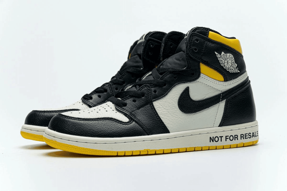 Men's Air Jordan 1 NRG OG High Not For Resale Varsity Maize Shoes