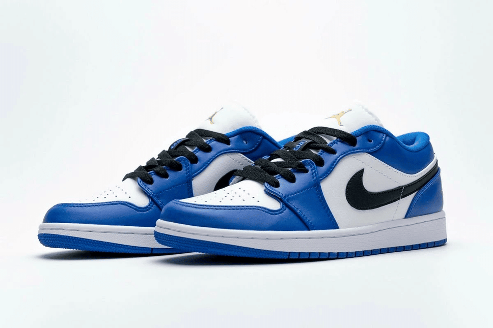 Men's Air Jordan 1 Low Hyper Royal Shoes