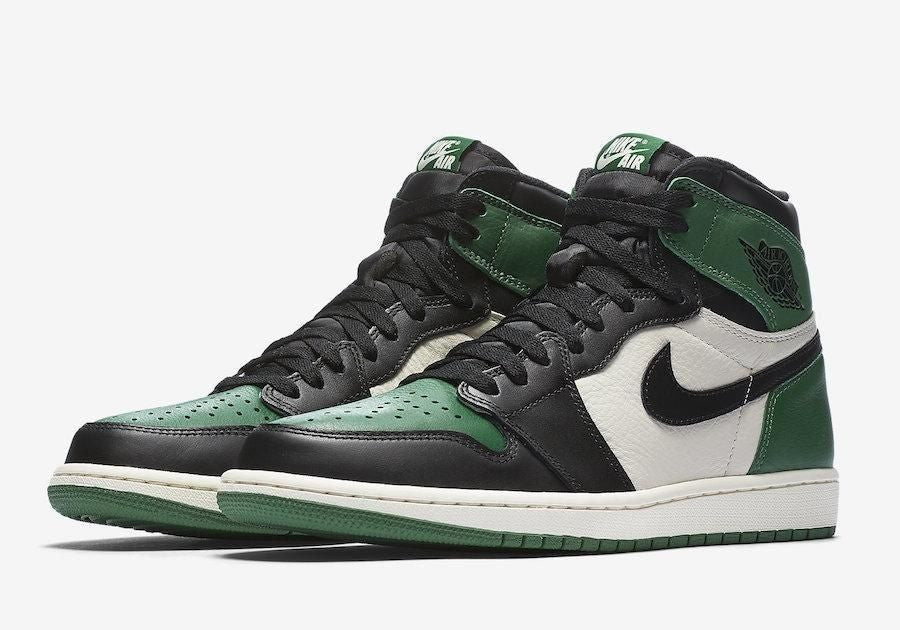 Men's Air Jordan 1 Retro High OG Pine Green Shoes