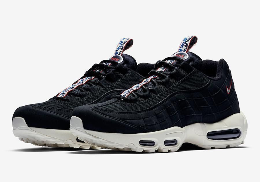 Men's Air Max 95 Pull Tab Black Shoes