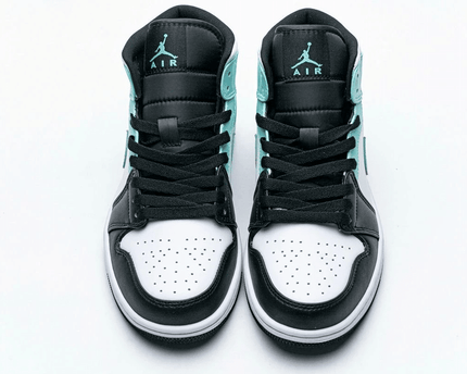 Men's Air Jordan 1 Mid Island Green Shoes