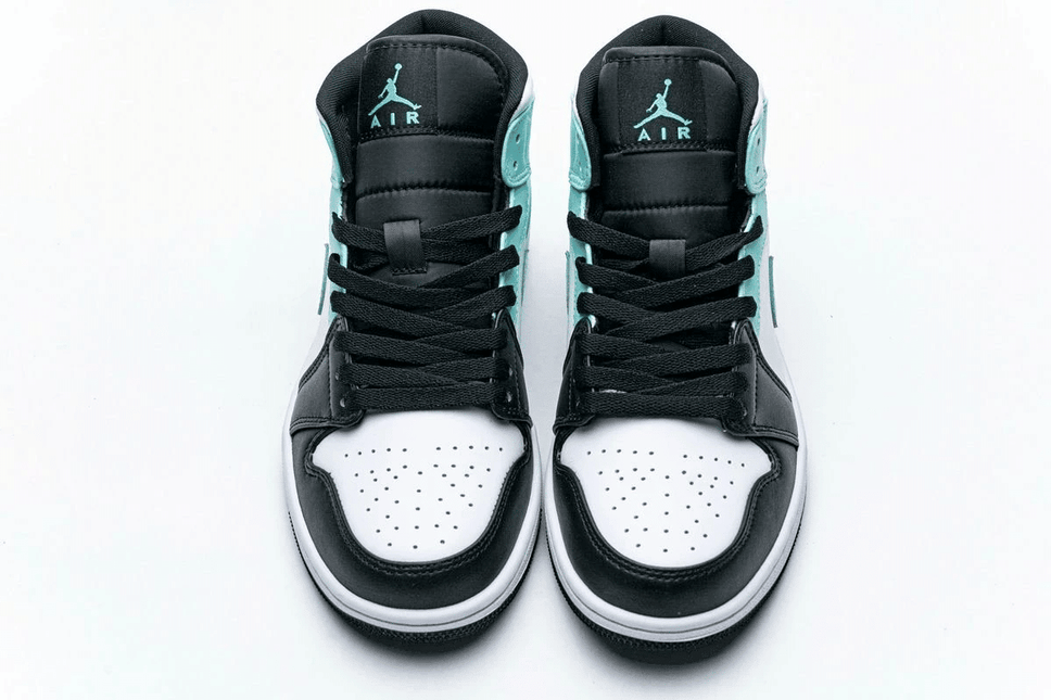 Men's Air Jordan 1 Mid Island Green Shoes
