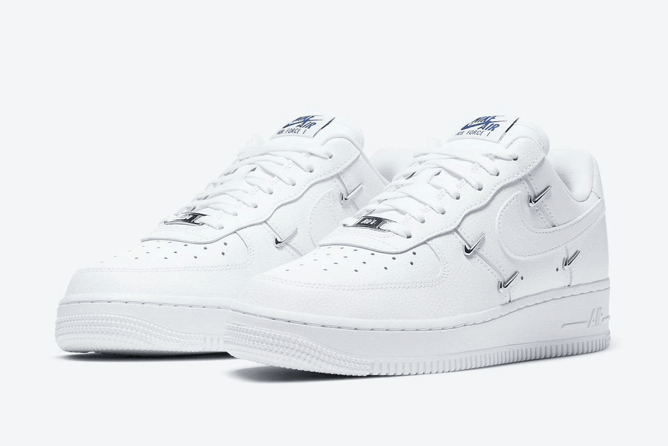 Men's Air Force 1 LX Comes Mini Chrome Swooshes Shoes