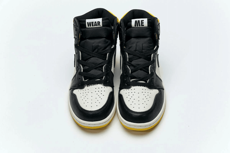 Men's Air Jordan 1 NRG OG High Not For Resale Varsity Maize Shoes