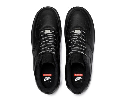 Men's Air Force 1 X Supreme Black Shoes