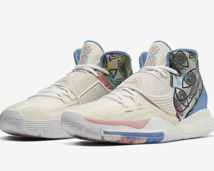 Men's Kyrie 6 Preheat Collection LA Los Angeles Shoes