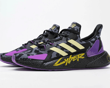 Men's XL9000L4 Boost Black Purple Yellow Shoes