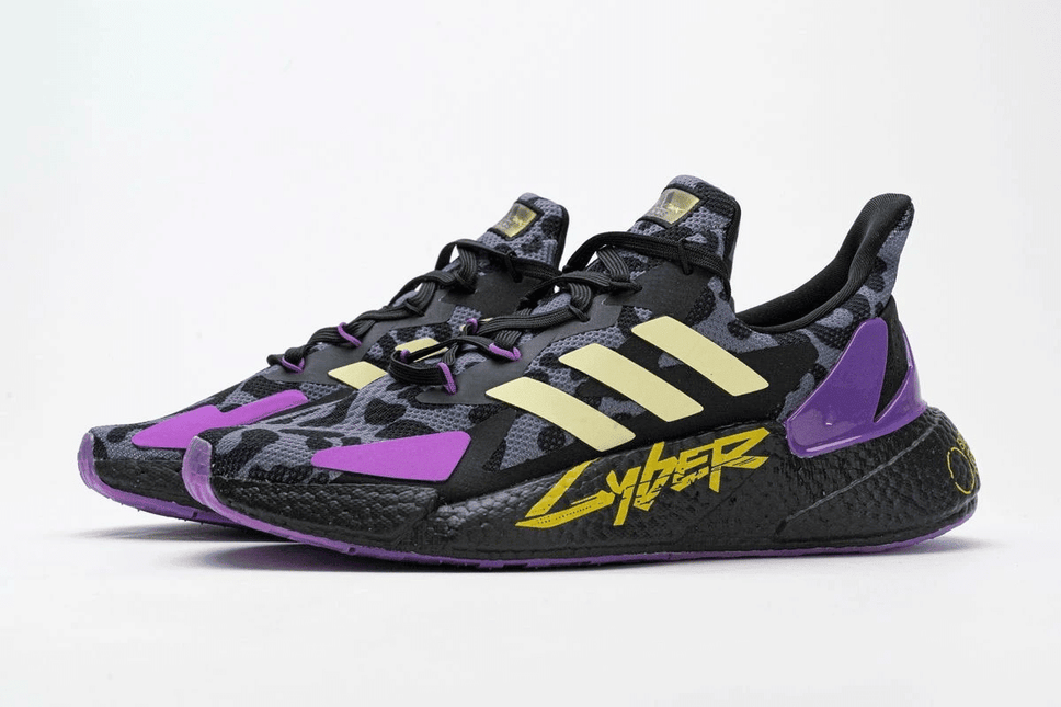 Men's XL9000L4 Boost Black Purple Yellow Shoes