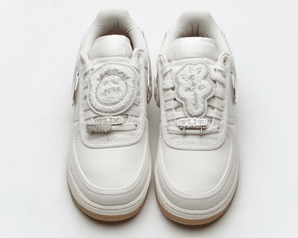 Men's Travis Scott x Air Force 1 Sail Shoes