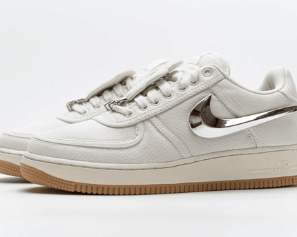 Men's Travis Scott x Air Force 1 Sail Shoes