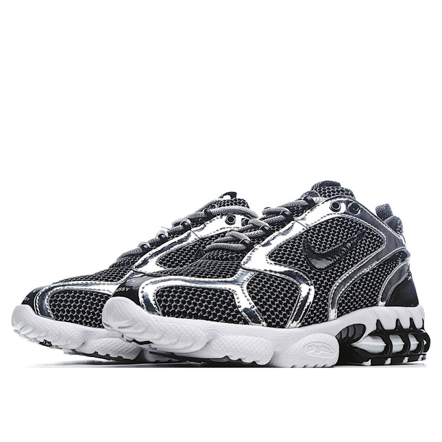 Men's Air Zoom Spiridon Cage 2 Stussy Fossil Shoes A14