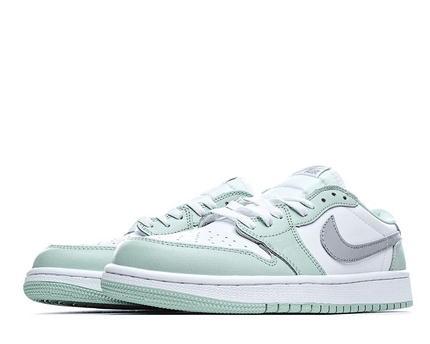 Men's Air Jordan 1 Low Neutral Grey Mint Shoes